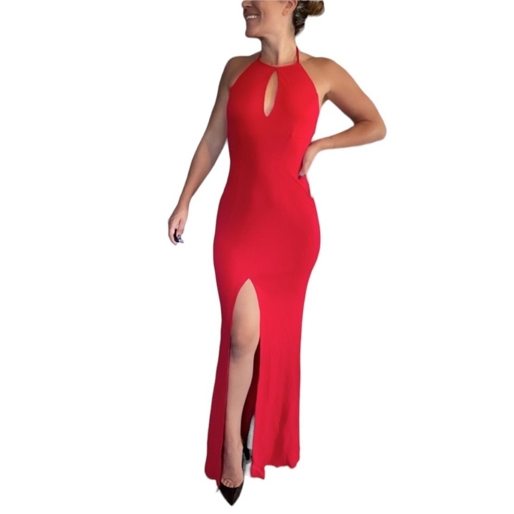 Jovani Red Evening Gown
